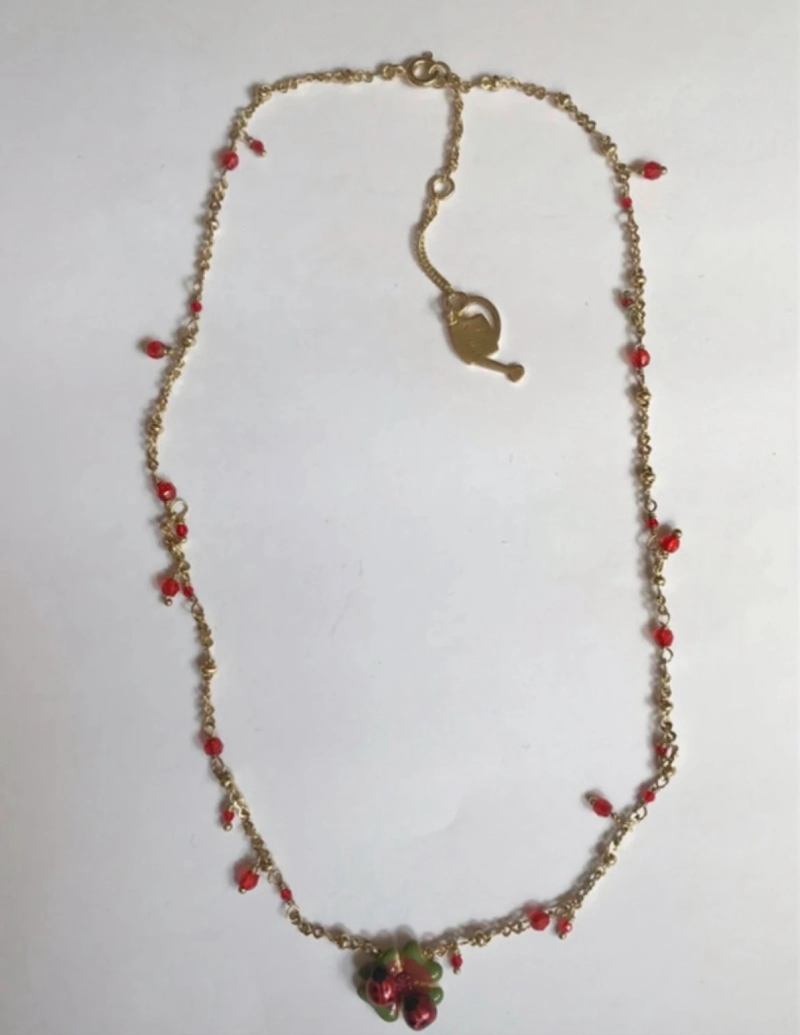 Collier dore les nereides